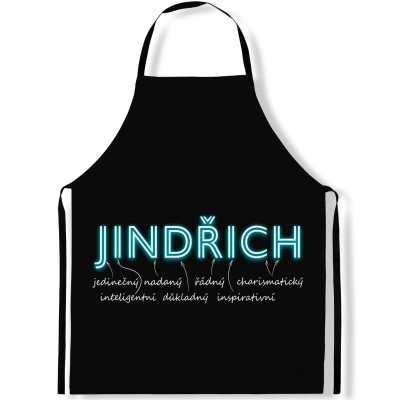 Zástěra kuchyňská NEON - Jindřich