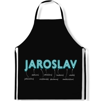 Zástěra kuchyňská NEON - Jaroslav