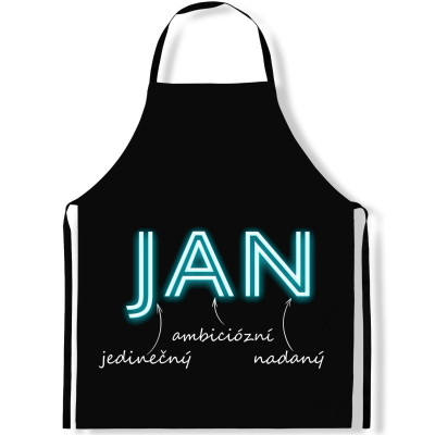 Zástěra kuchyňská NEON - Jan