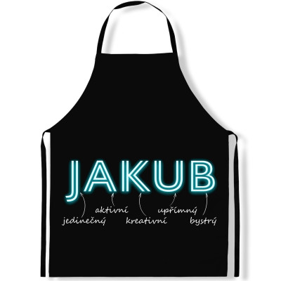 Zástěra kuchyňská NEON - Jakub