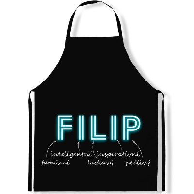 Zástěra kuchyňská NEON - Filip