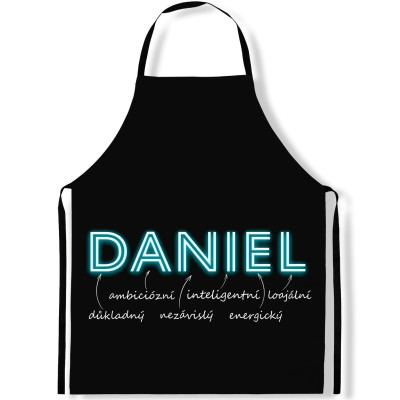 Zástěra kuchyňská NEON - Daniel