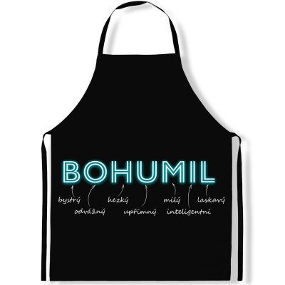 Zástěra kuchyňská NEON - Bohumil