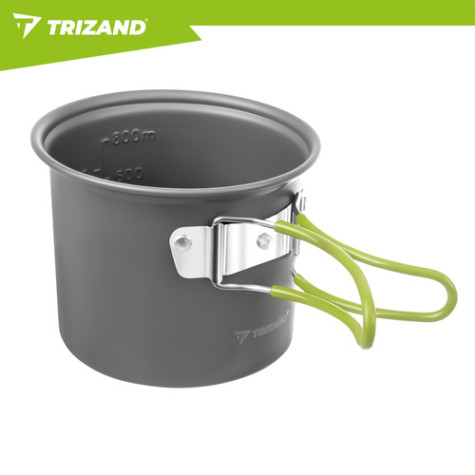 Kempingová sada nádobí se skládacím příborem Kruzzel 27413 ~ 5