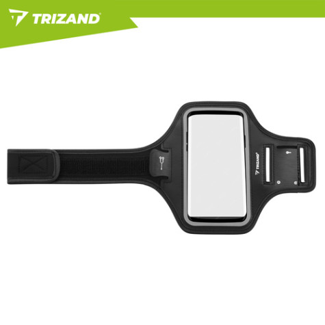 Běžecké pouzdro na telefon na ruku černé Trizand 27584 ~ 6