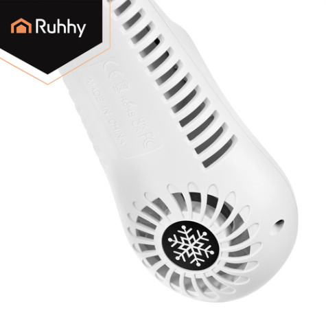 Bezdrátový větrák na krk bílý Ruhhy 27414 ~ 6