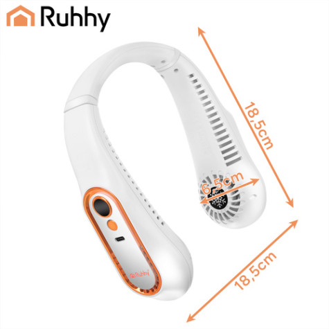 Bezdrátový větrák na krk bílý Ruhhy 27414 ~ 8