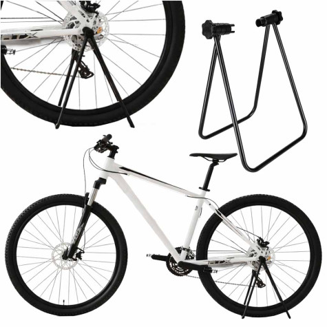 Kovový skládací servisní stojan na zadní kolo ~ 1