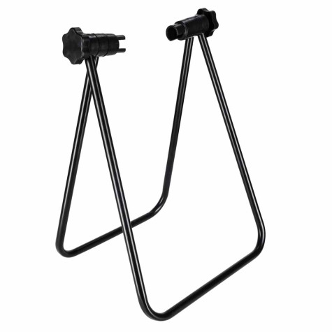 Kovový skládací servisní stojan na zadní kolo ~ 3