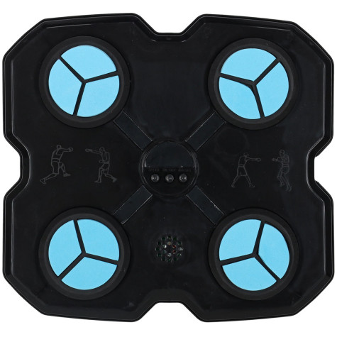 Nástěnný boxerský trenažér LED USB 4 zóny modročerný ~ 2