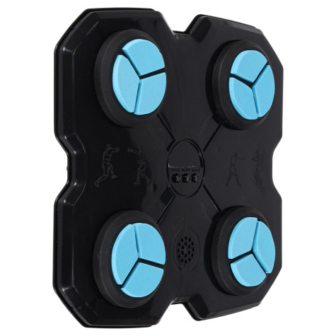 Nástěnný boxerský trenažér LED USB 4 zóny modročerný ~ 3