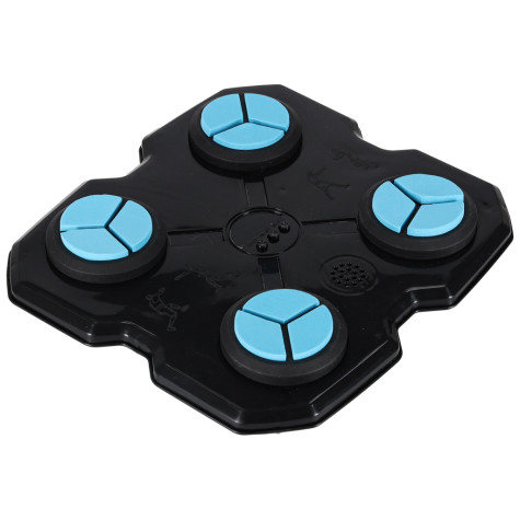 Nástěnný boxerský trenažér LED USB 4 zóny modročerný ~ 4