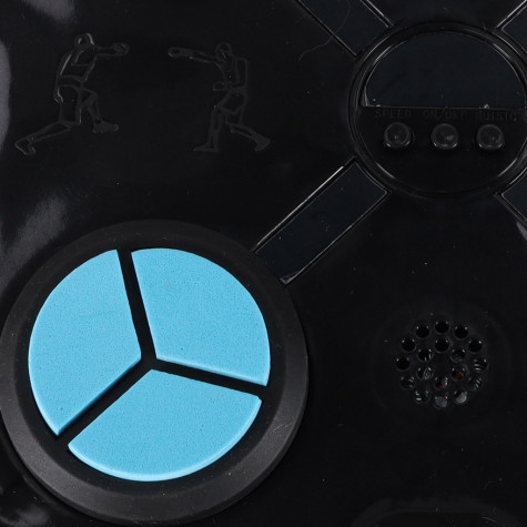 Nástěnný boxerský trenažér LED USB 4 zóny modročerný ~ 8