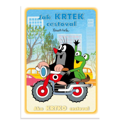 Omalovánky Jak Krtek cestoval 15x21cm A5
