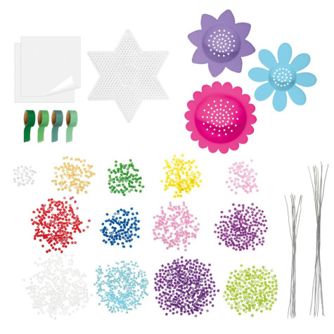 Lowlands Totum kufřík zažehlovací korálky Továrna na květiny 2000 ks ~ 3