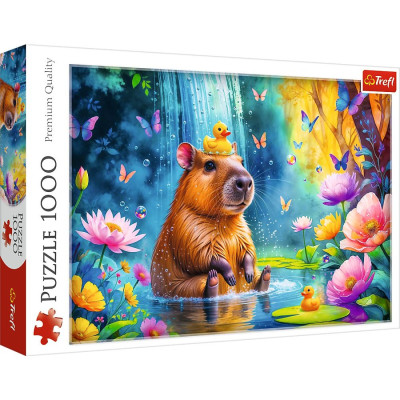 TREFL Puzzle Kapybara 1000 dílků