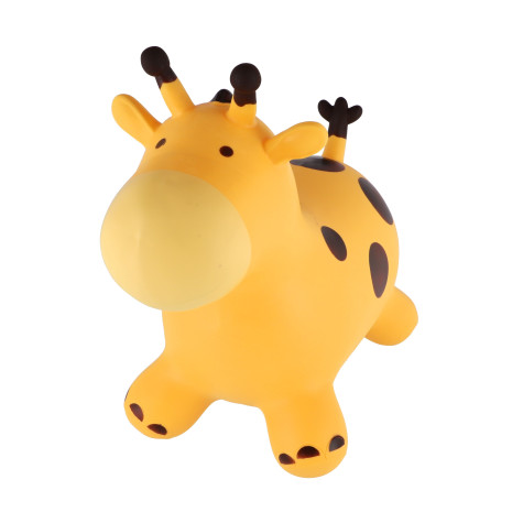 Hopsadlo žirafa skákací gumová 55x40cm ~ 3
