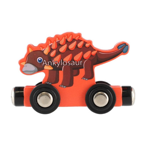 Vláček s vagóny Dinosauří vlak na magnety 10 ks ~ 3