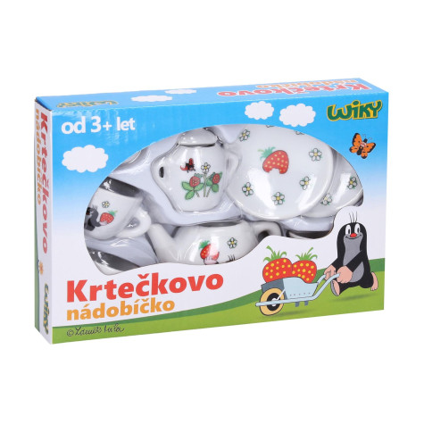 Wiky Čajový set porcelán Krtečkovo nádobíčko 9 ks ~ 2