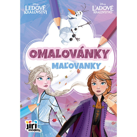 Jiri Models Omalovánky A5 Ledové království Frozen 15x21cm ~ 1