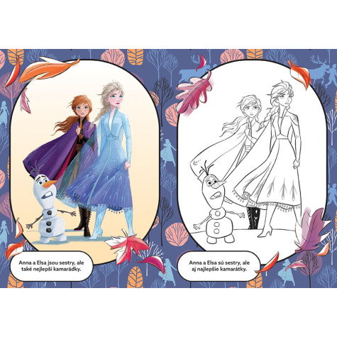 Jiri Models Omalovánky A5 Ledové království Frozen 15x21cm ~ 2