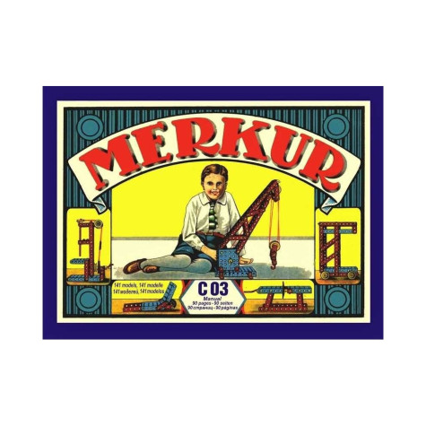 Stavebnice MERKUR Classic C03 141 modelů ~ 2