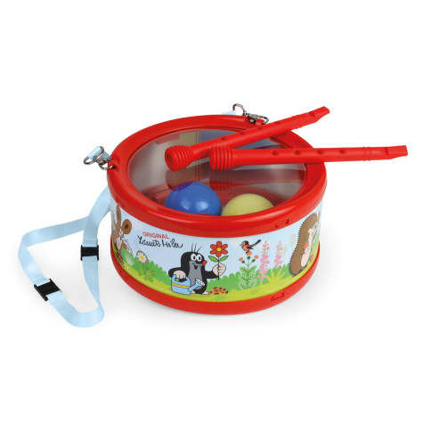 Lena Bubínek plechový Krtek 21cm s paličkami ~ 3