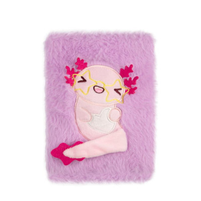 Albi Plyšový squeeze blok - Axolotl