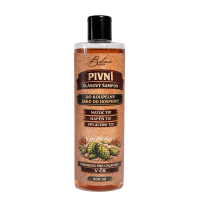 Pivní vlasový šampon 400 ml - Do koupelny jako do hospody