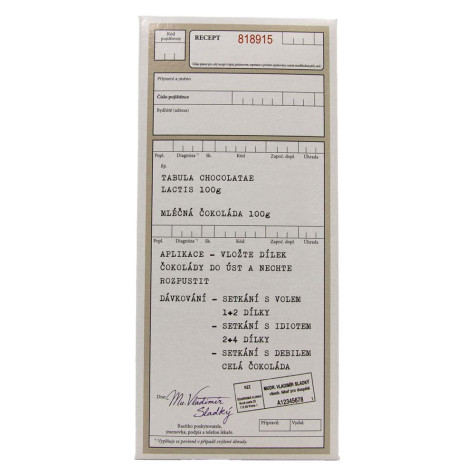 Dárková čokoláda 100 g - Recept ~ 1