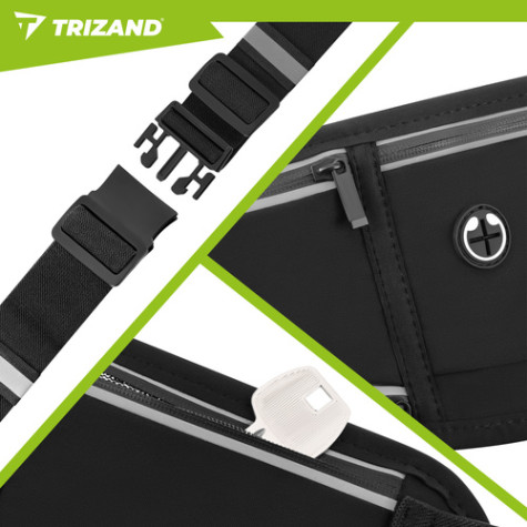 Běžecká ledvinka černá Trizand 27409 ~ 4