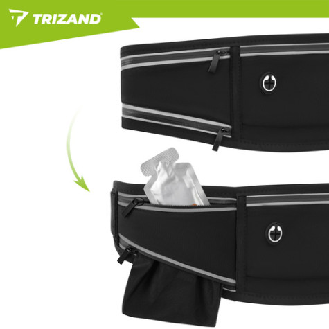 Běžecká ledvinka černá Trizand 27409 ~ 5