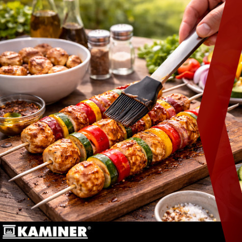 Sada grilovacího náčiní 5 ks Kaminer 27182 ~ 5