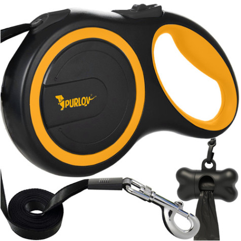 Samonavíjecí vodítko na psa 5m 15kg Purlov 19788 ~ 1