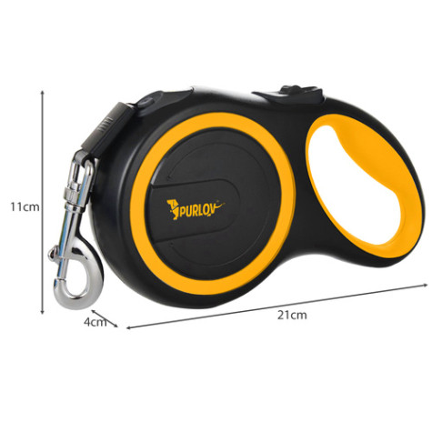 Samonavíjecí vodítko na psa 5m 15kg Purlov 19788 ~ 9