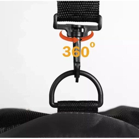 Přepravní taška pro psy a kočky černá Purlov 20940 ~ 6