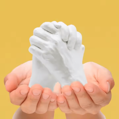 toySimply DIY Sada na výrobu sádrového odlitku dětské ruky ~ 7