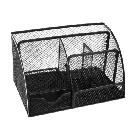 Organizér na psací stůl černý ISO 15987 ~ 2