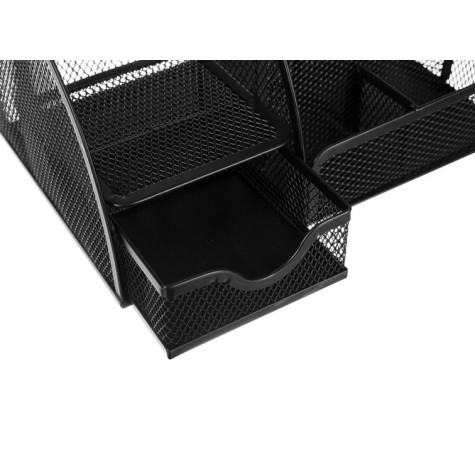 Organizér na psací stůl černý ISO 15987 ~ 3