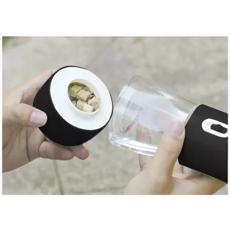 Láhev na vodu pro psy s miskou černá Purlov 21033 ~ 8