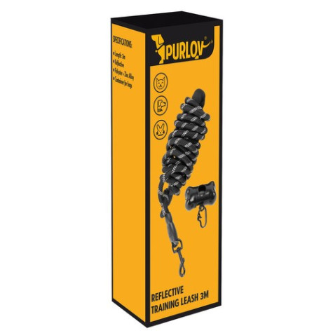 Reflexní vodítko kulaté černé 3m Purlov 21654 ~ 10