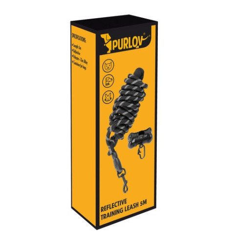 Reflexní vodítko kulaté černé 5m Purlov 21655 ~ 10