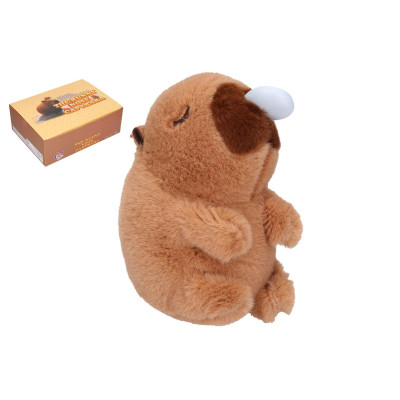 Kapybara plyš s natahovací nudlí 11 cm