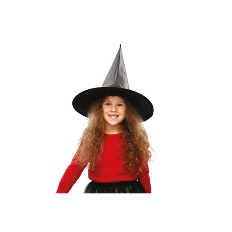 Teddies Čarodějnický klobouk pro děti černý 32 cm ~ 3