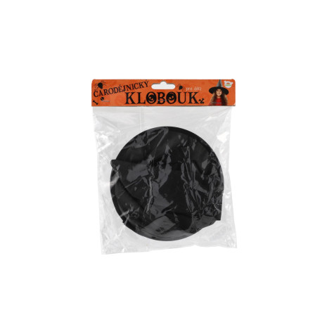 Teddies Čarodějnický klobouk pro děti černý 32 cm ~ 5