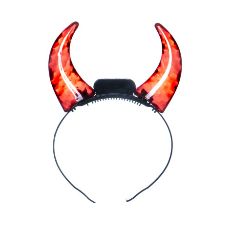 Teddies Čertovské rohy svítící 15 cm ~ 3