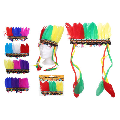 Wiky set karneval - Čelenka indián