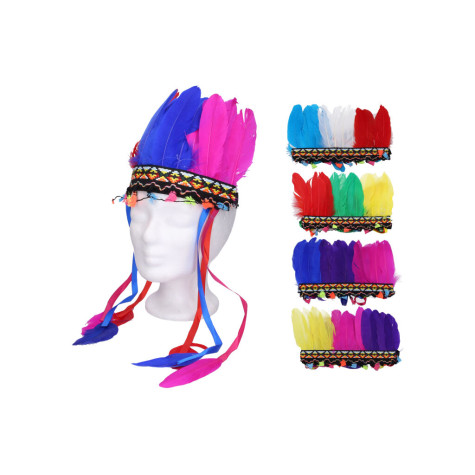 Wiky set karneval - Čelenka indián ~ 2