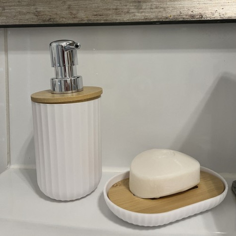 Koupelnová sada 6 ks bílá Ruhhy 24635 ~ 3