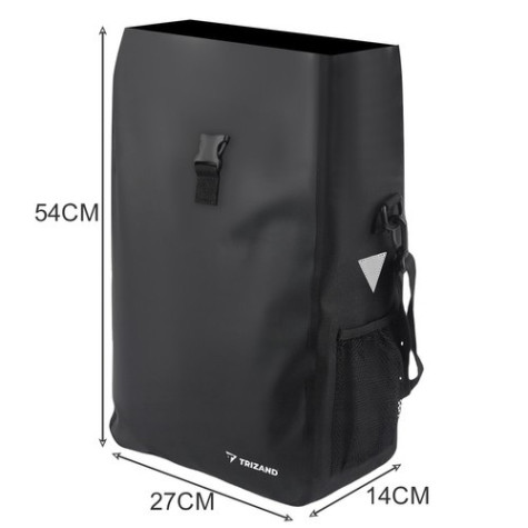 Taška na kolo 15-20l černá Trizand 21203 ~ 10